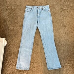 Wrangler Cowboy Cut Light Blue Denim Jeans